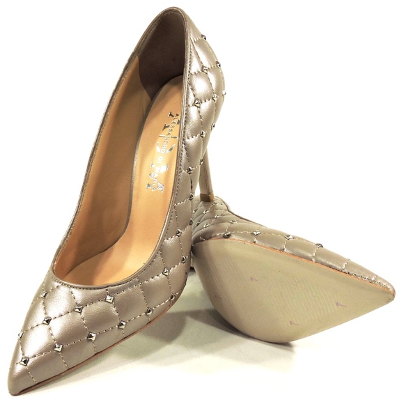 WOOMEN'S LEATHER FASHION PAMPS - Picture 7 of 8